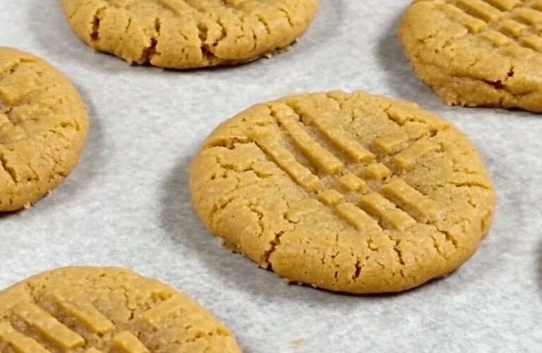 Alton Brown Easy Gluten-Free Peanut Butter Cookies