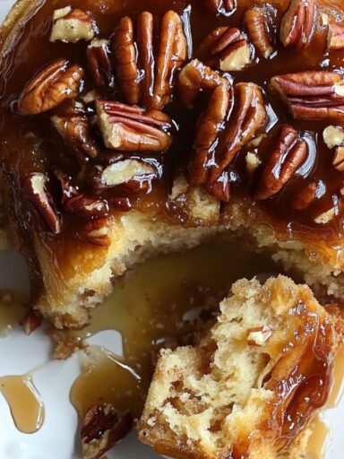 Alton Brown Pecan Sticky Bun French Toast