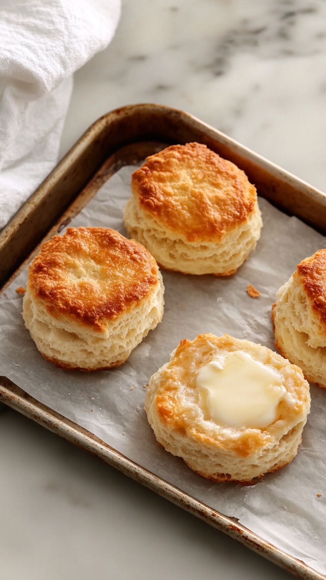 Alton Brown Buttermilk Biscuits: Reloaded