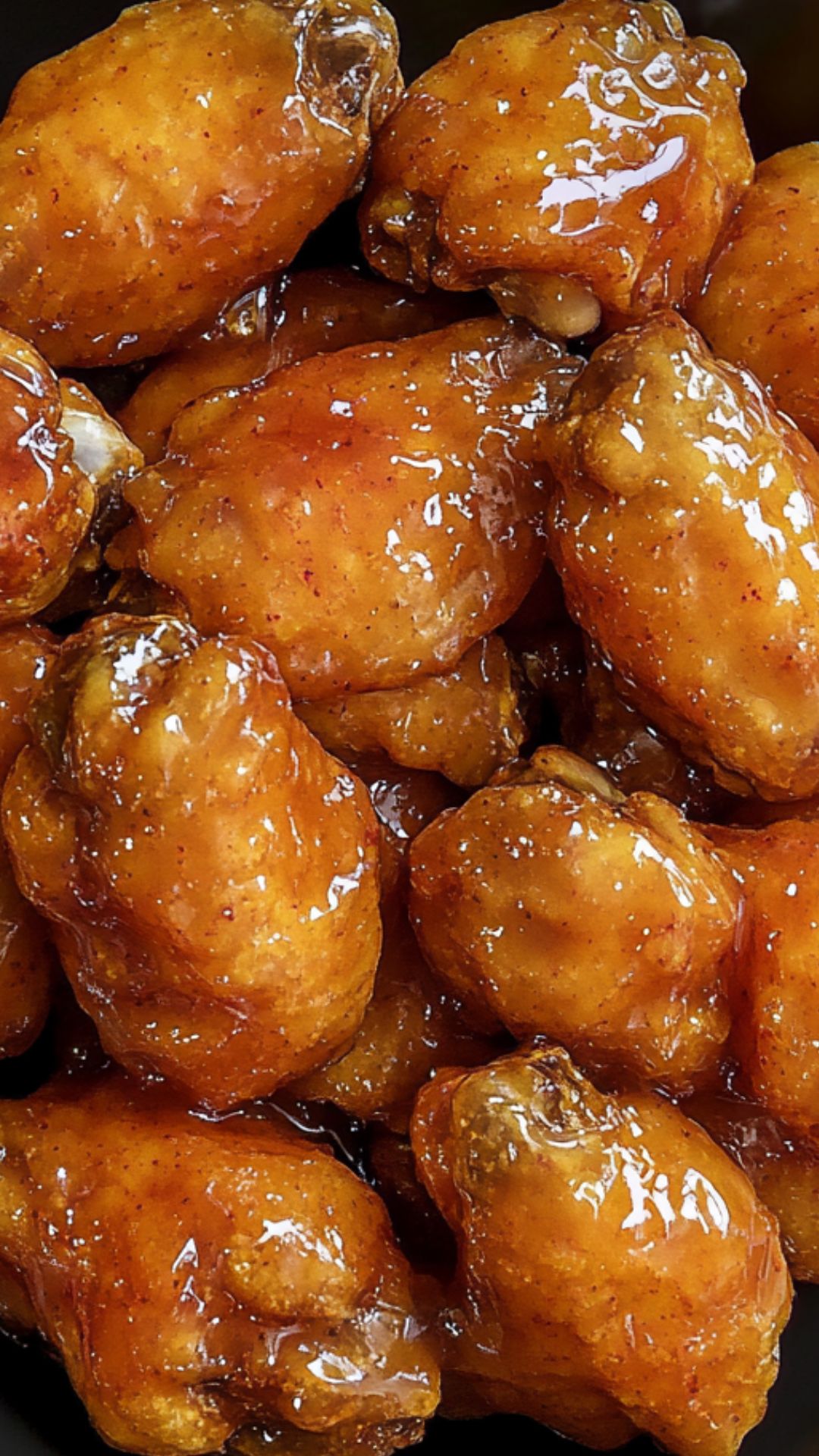 Orange-Glazed Chicken Wings