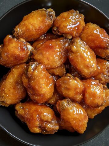 Orange-Glazed Chicken Wings