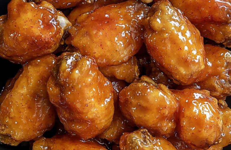 Orange-Glazed Chicken Wings