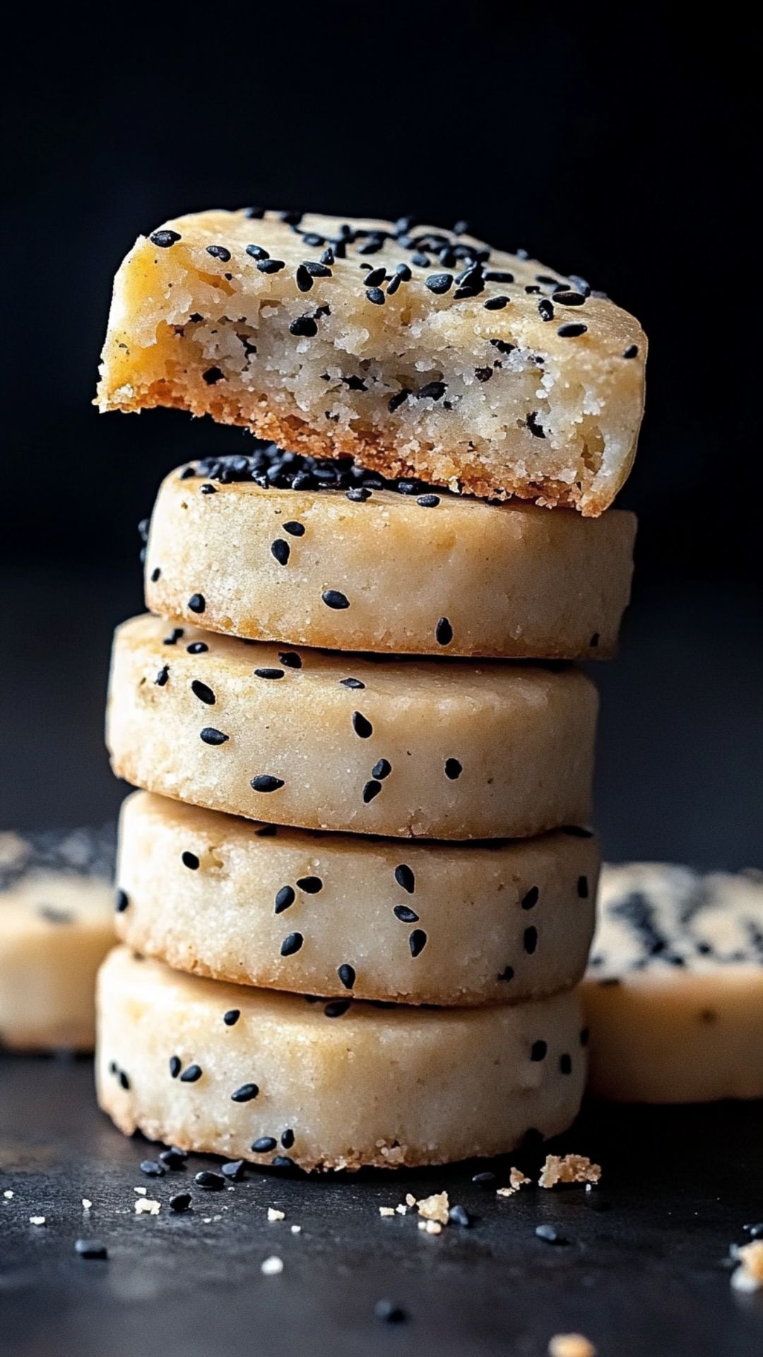 Alton Brown Savory Shortbread Cookies